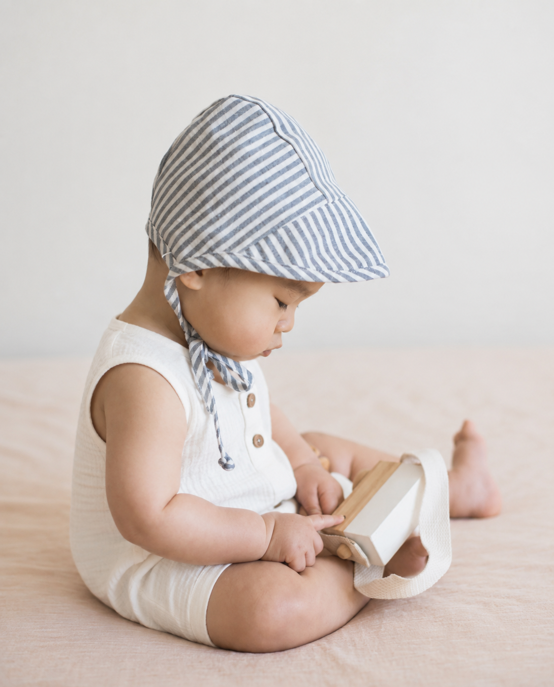 Nautical Bonnet with Visor