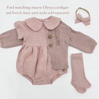 Blush Pink Allie Romper Set