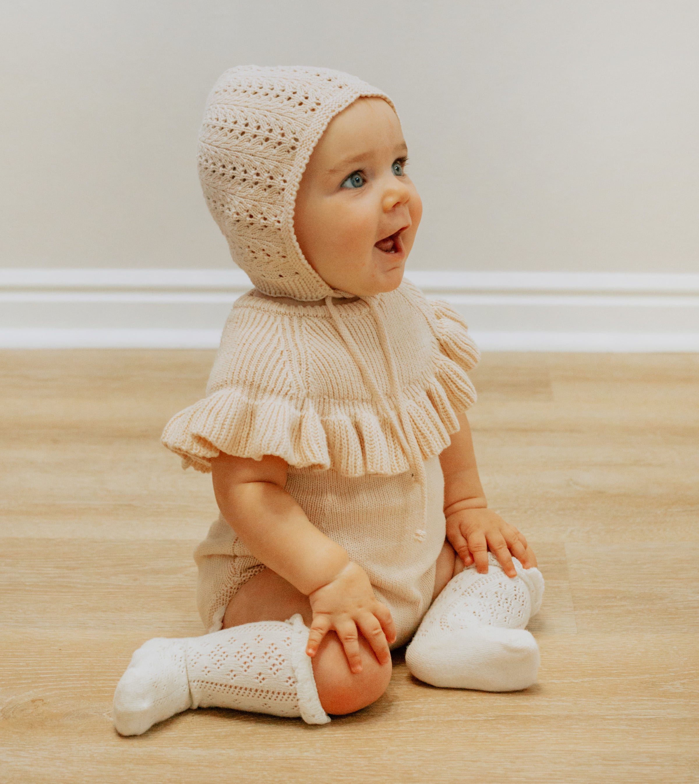Esme Ruffle Top Romper