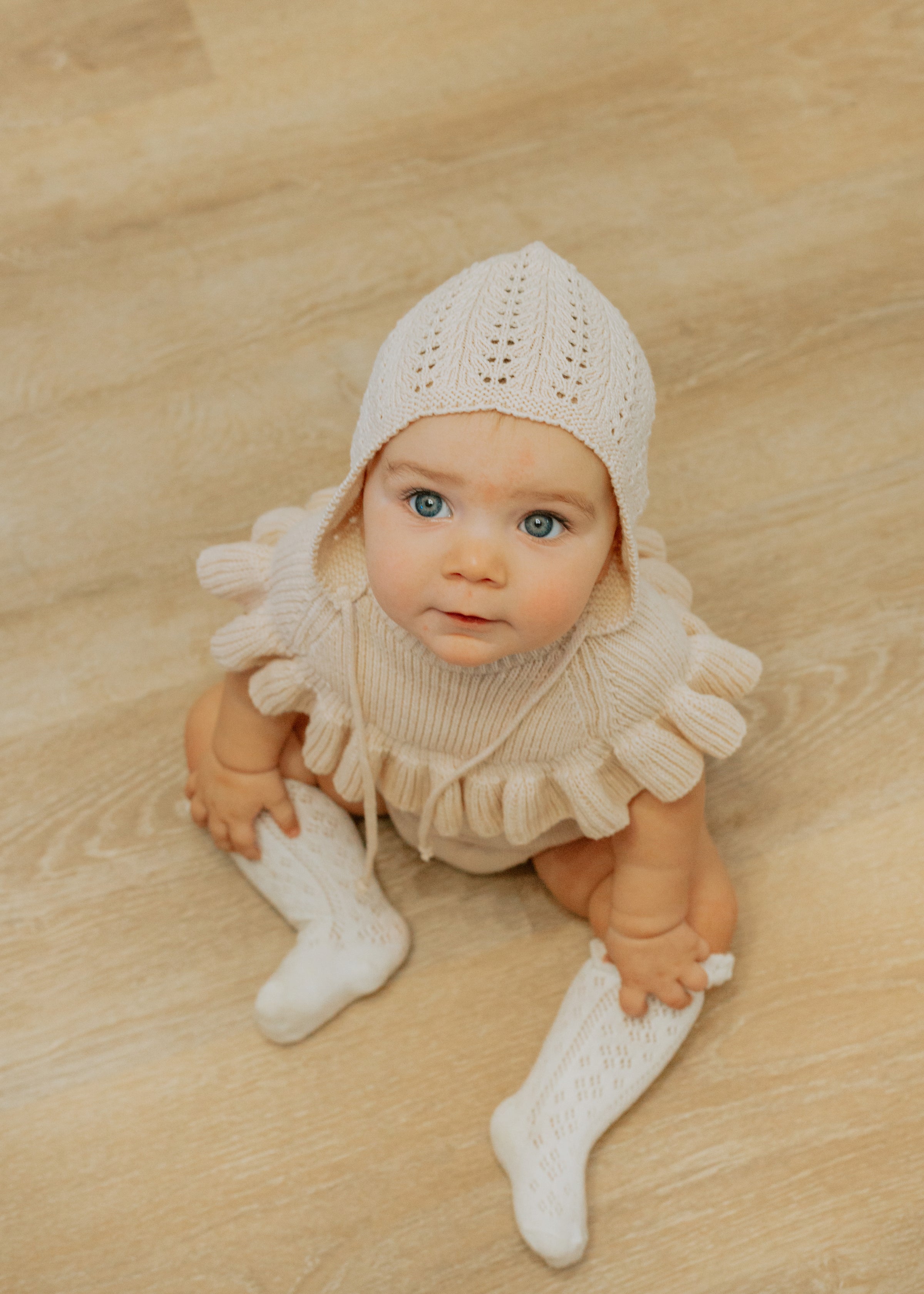 Esme Ruffle Top Romper