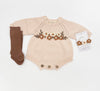 Flora Knitted Sweater Romper