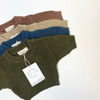 Crewneck Knitted Sweater