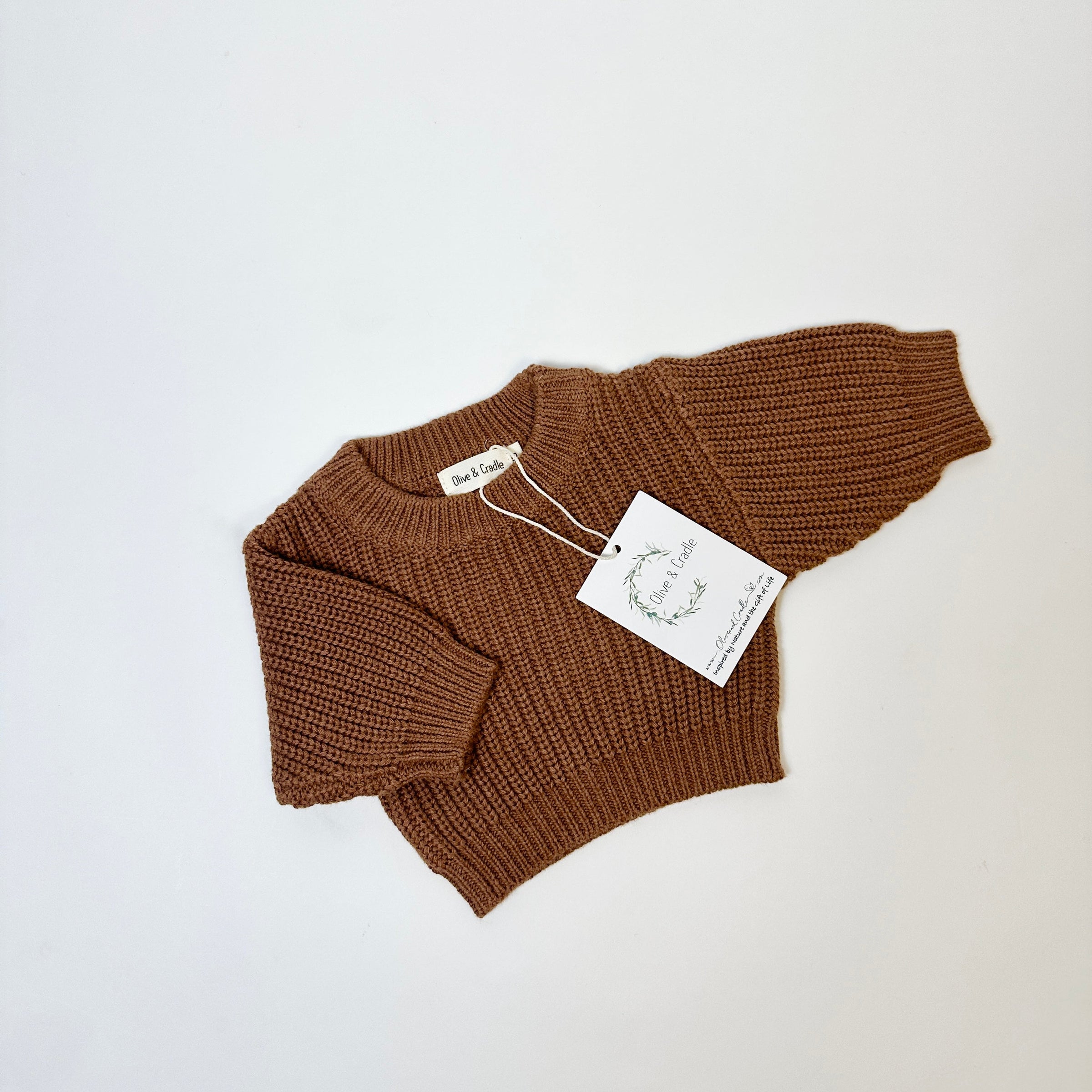 Crewneck Knitted Sweater