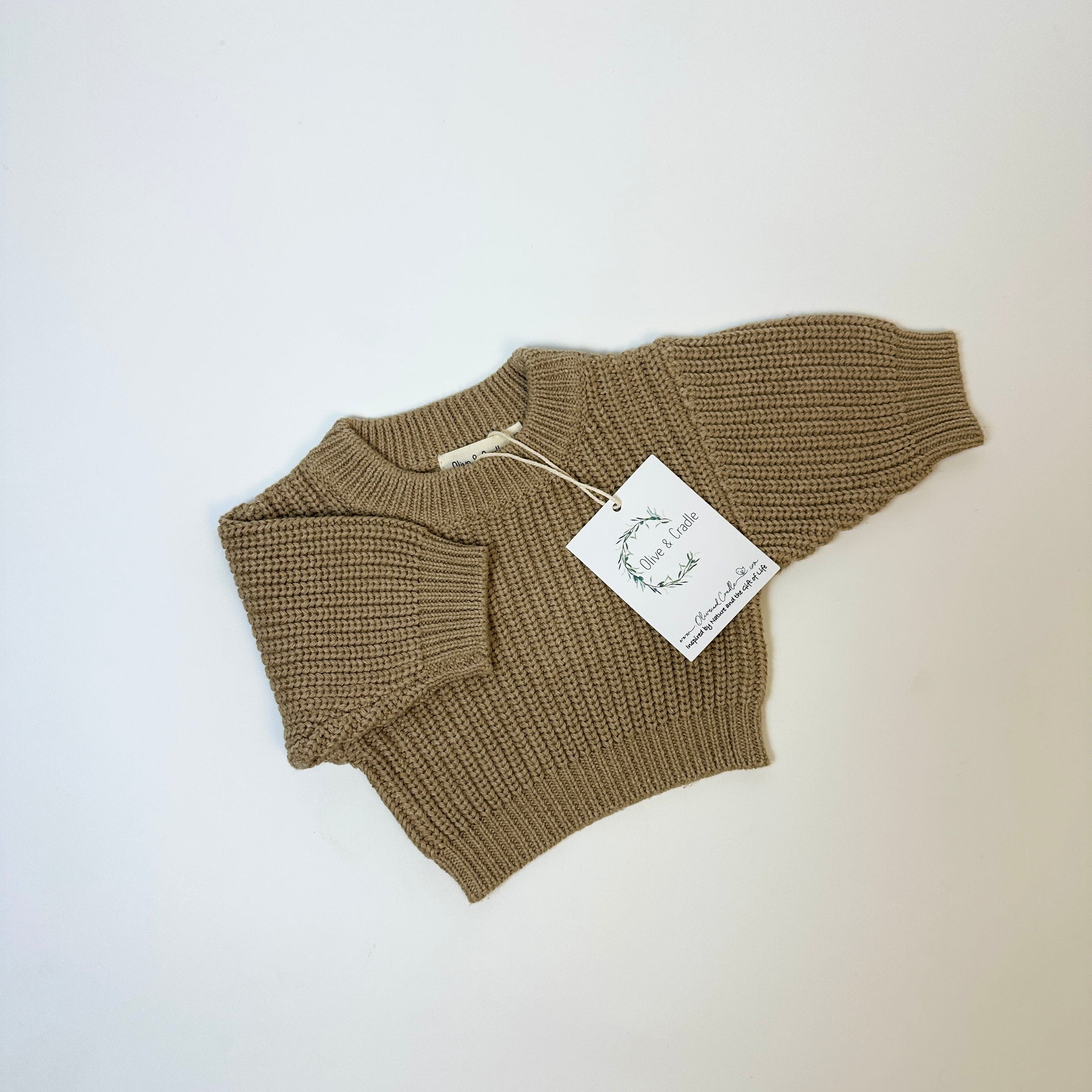 Crewneck Knitted Sweater
