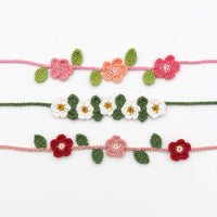 Matching Cuddle + kind Floral Headband | Handmade Crochet Flower