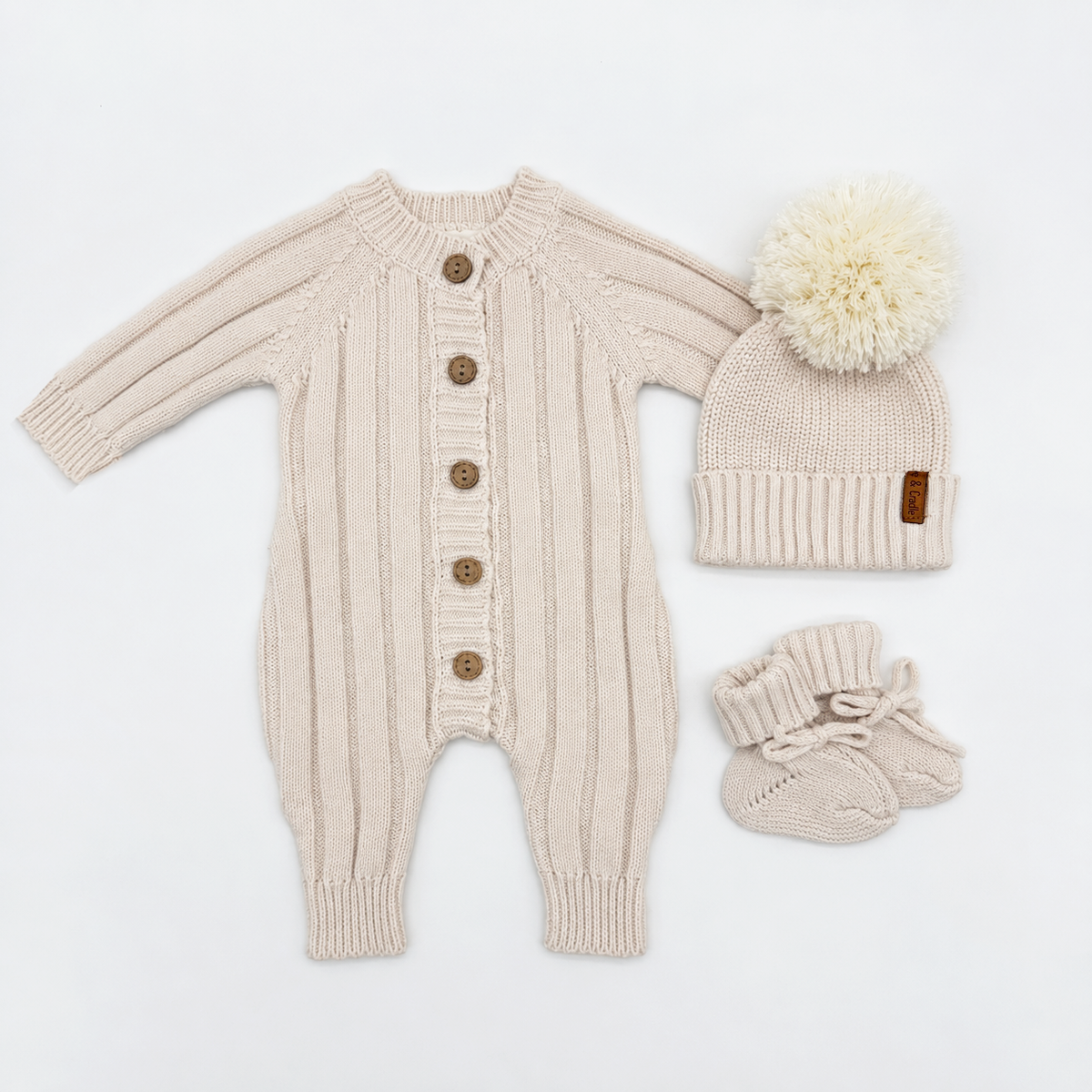 Oatmilk Milo Knited Set