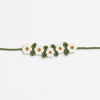 Matching Cuddle + kind Floral Headband | Handmade Crochet Flower