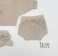 Chunky Knit Ribbed Bloomer