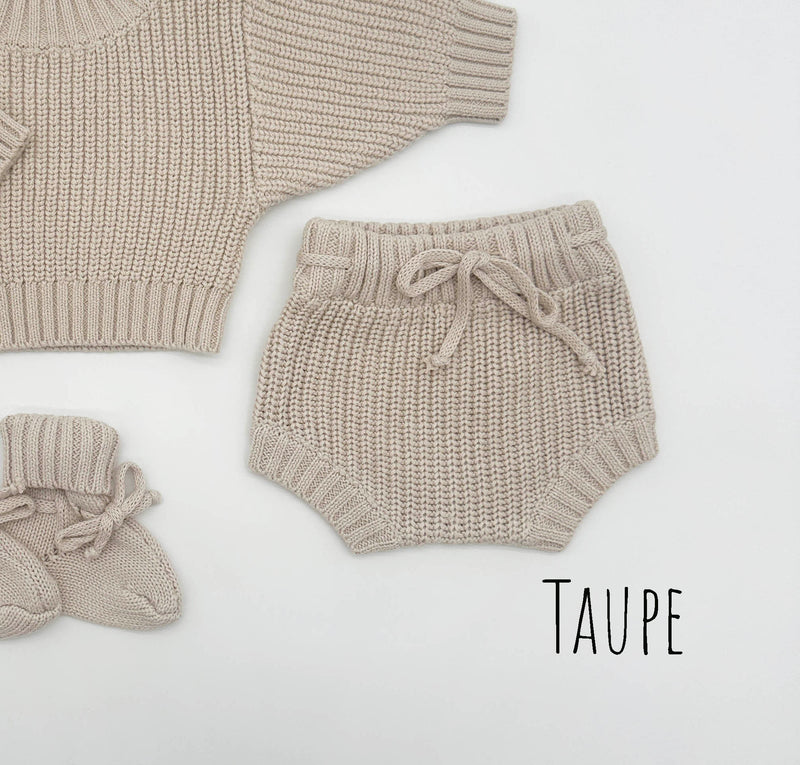 Chunky Knit Ribbed Bloomer