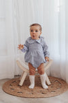 Adalia Gingham Romper