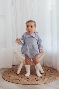 Adalia Gingham Romper