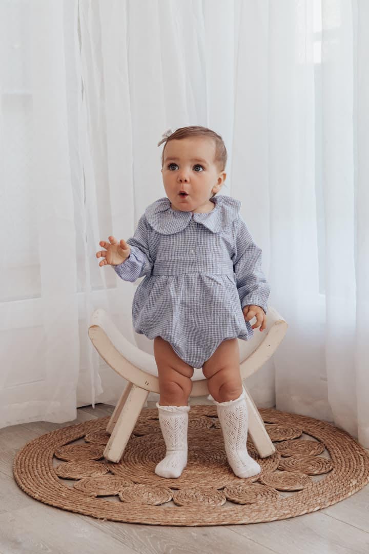 Adalia Gingham Romper