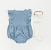 Gabriella Sleeveless Romper Set