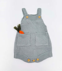 Henry Dusty Blue Romper