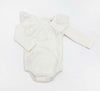 Ruffle Collar White Bodysuit One piece BROOKE