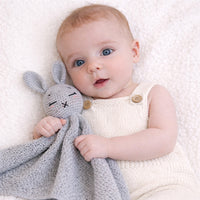 Crochet Lovey Bunny Blanket