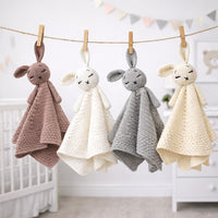 Crochet Lovey Bunny Blanket