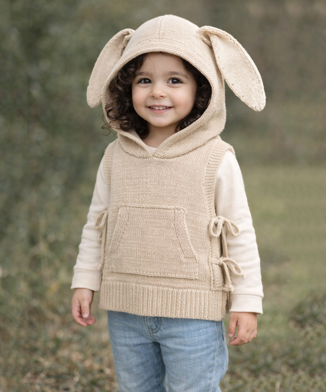 Bunny Hood Vest