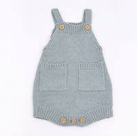 Henry Dusty Blue Romper