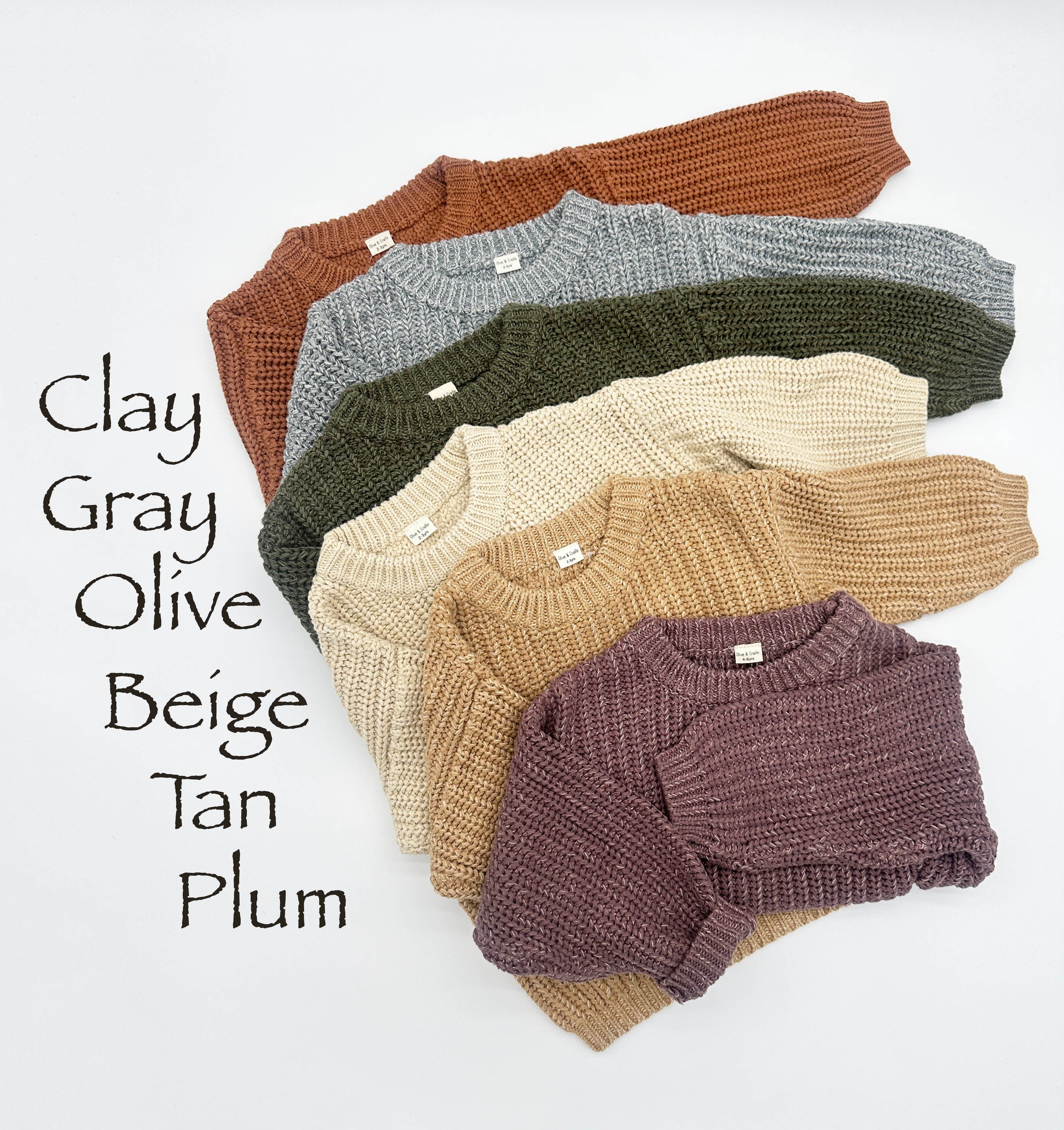 Chunky Knit Braided Sweater | Girls Discontinued style