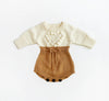 Copper Heart Romper Set