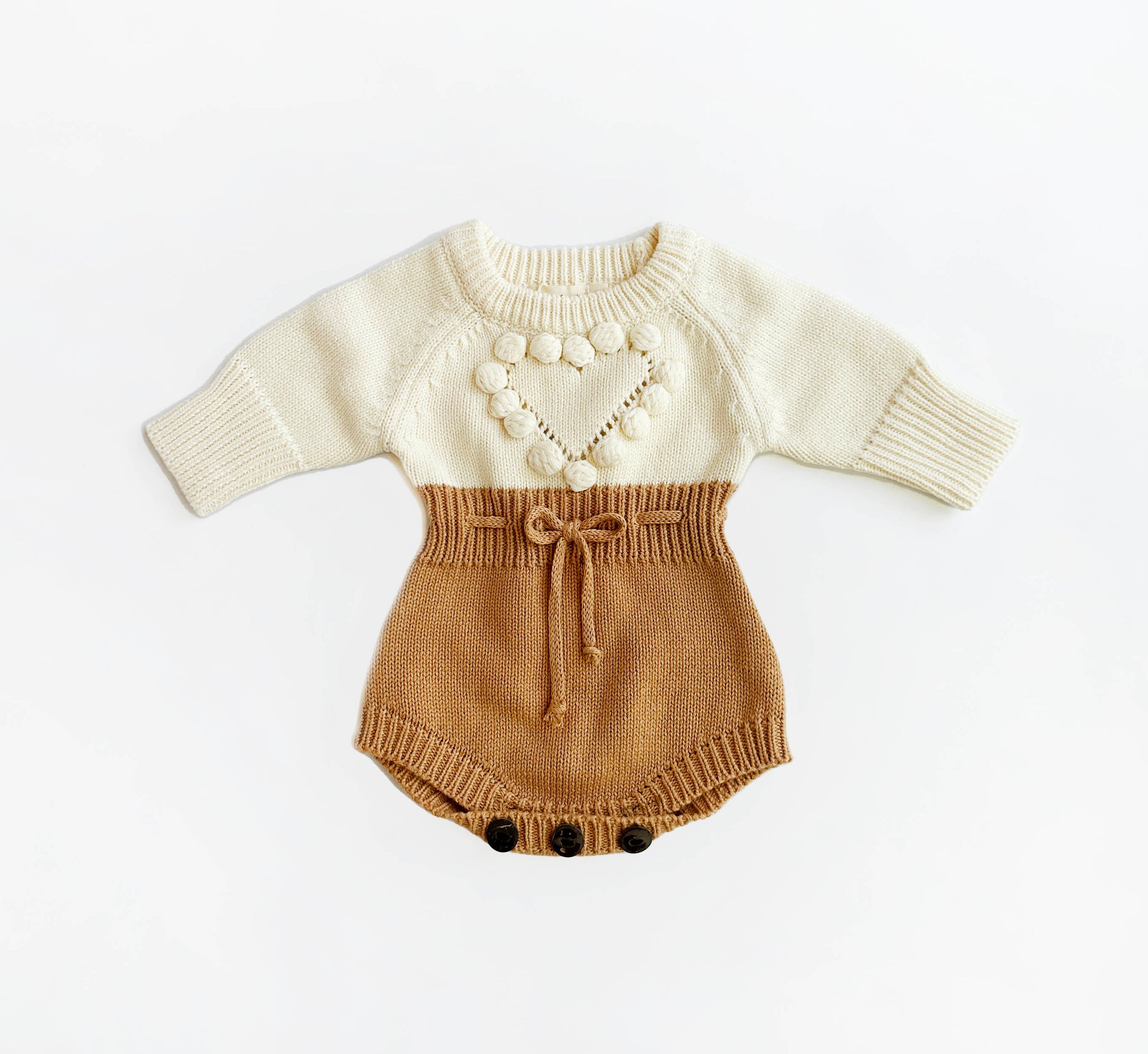 Copper Heart Romper Set
