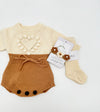 Copper Heart Romper Set