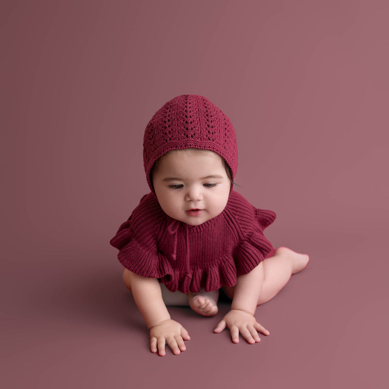 Esme Ruffle Top Romper