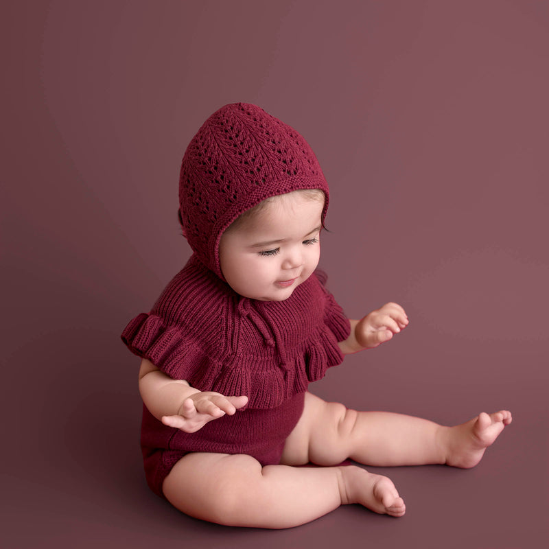 Esme Ruffle Top Romper