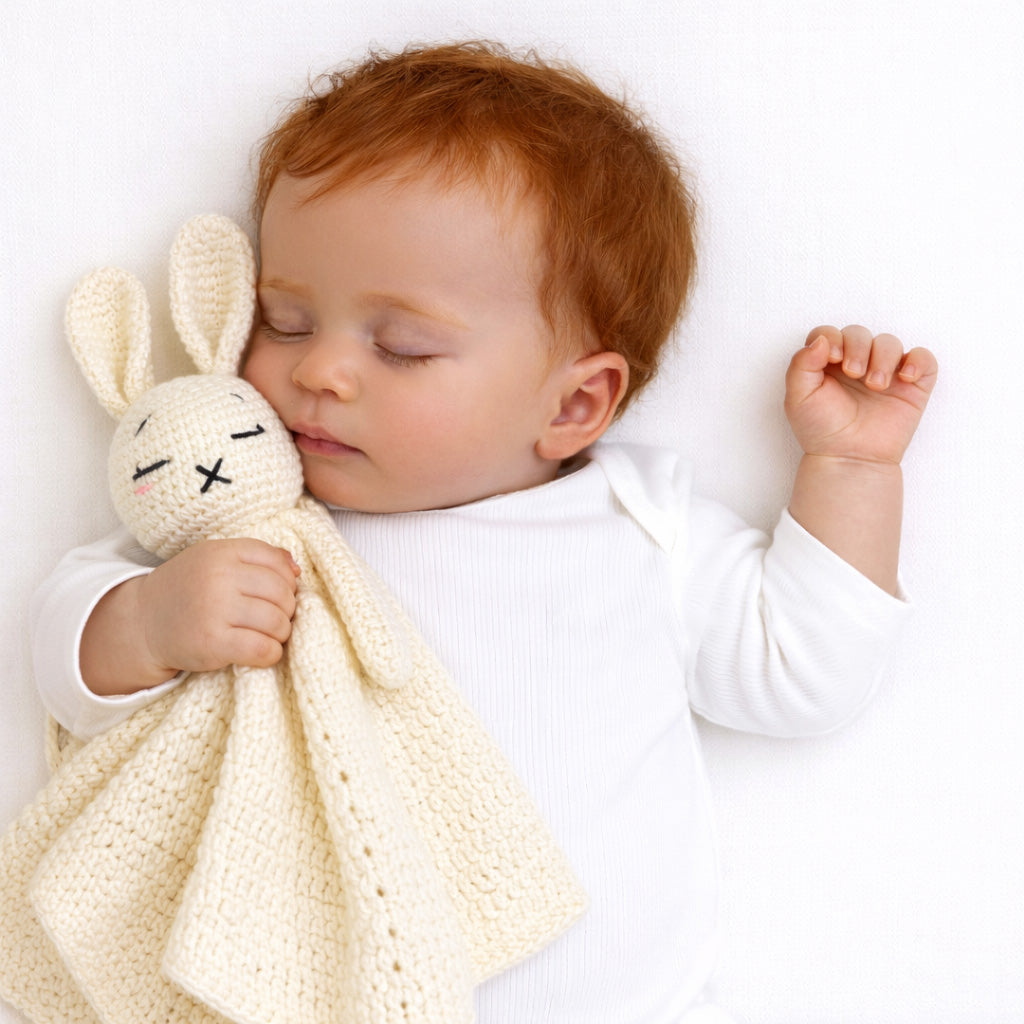 Crochet Lovey Bunny Blanket