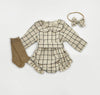 Plaid Cotton Romper