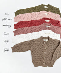 Ellanor Pointelle Cardigan
