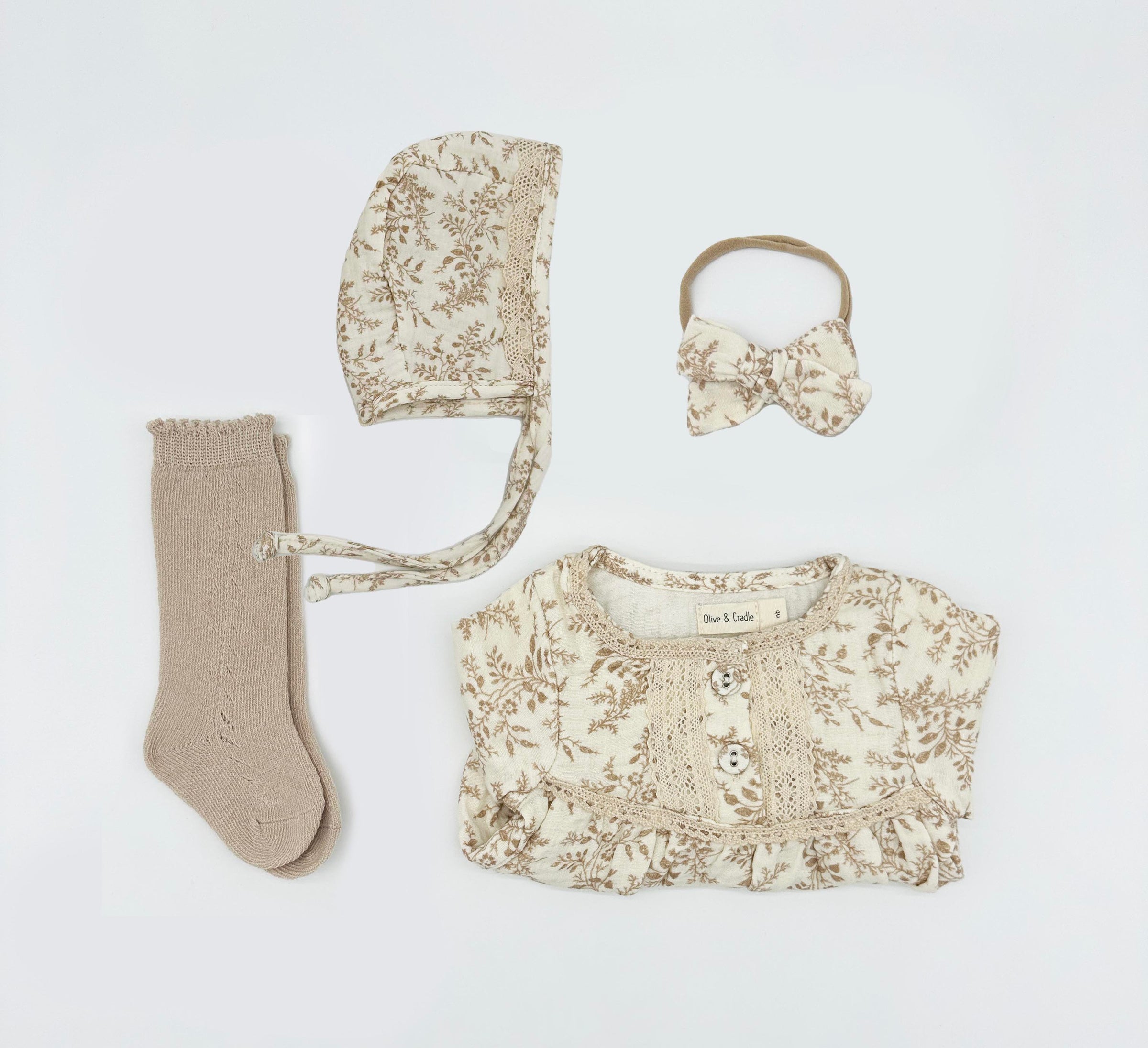 Elodie Long Sleeve Romper Set