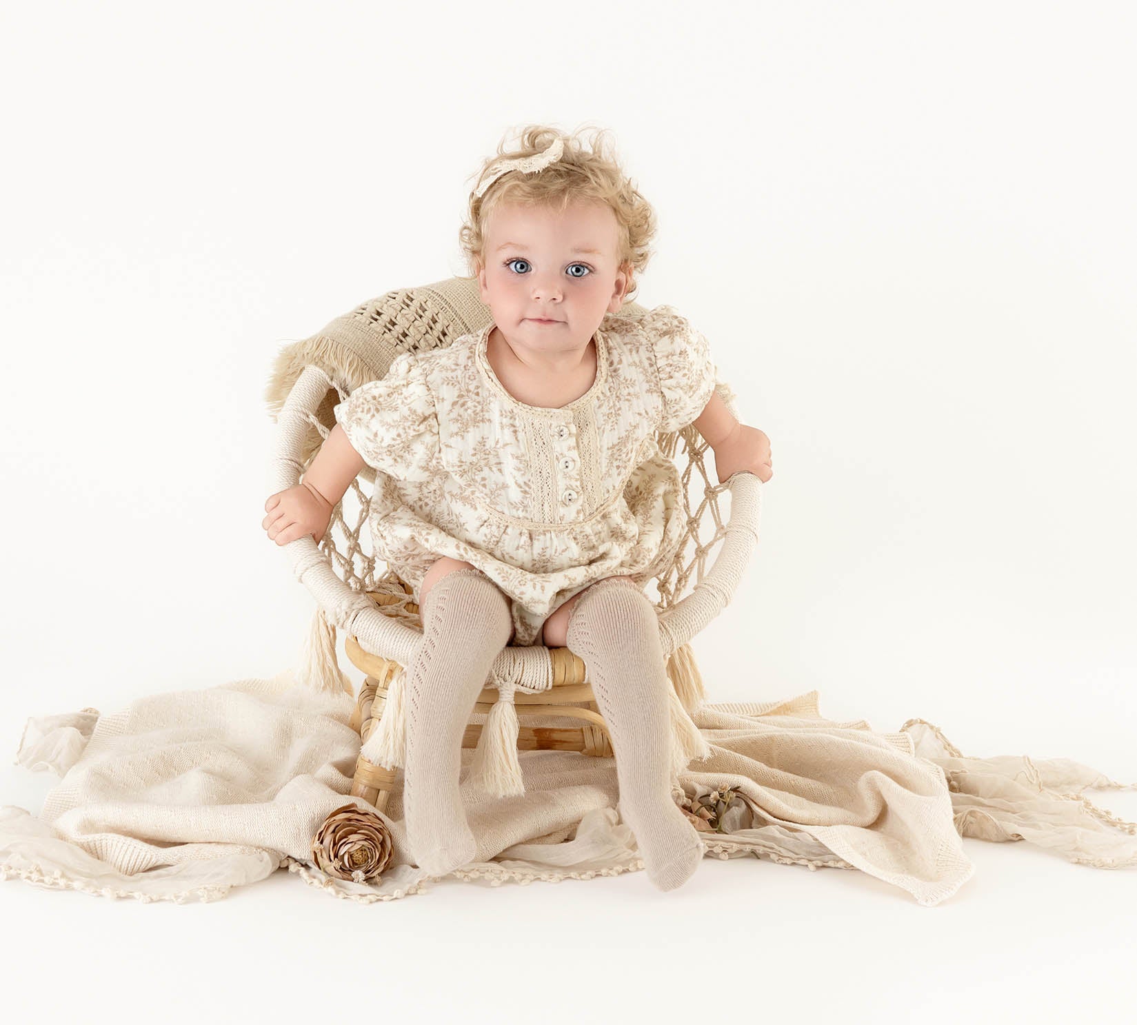 Elodie Short Sleeve Romper Set