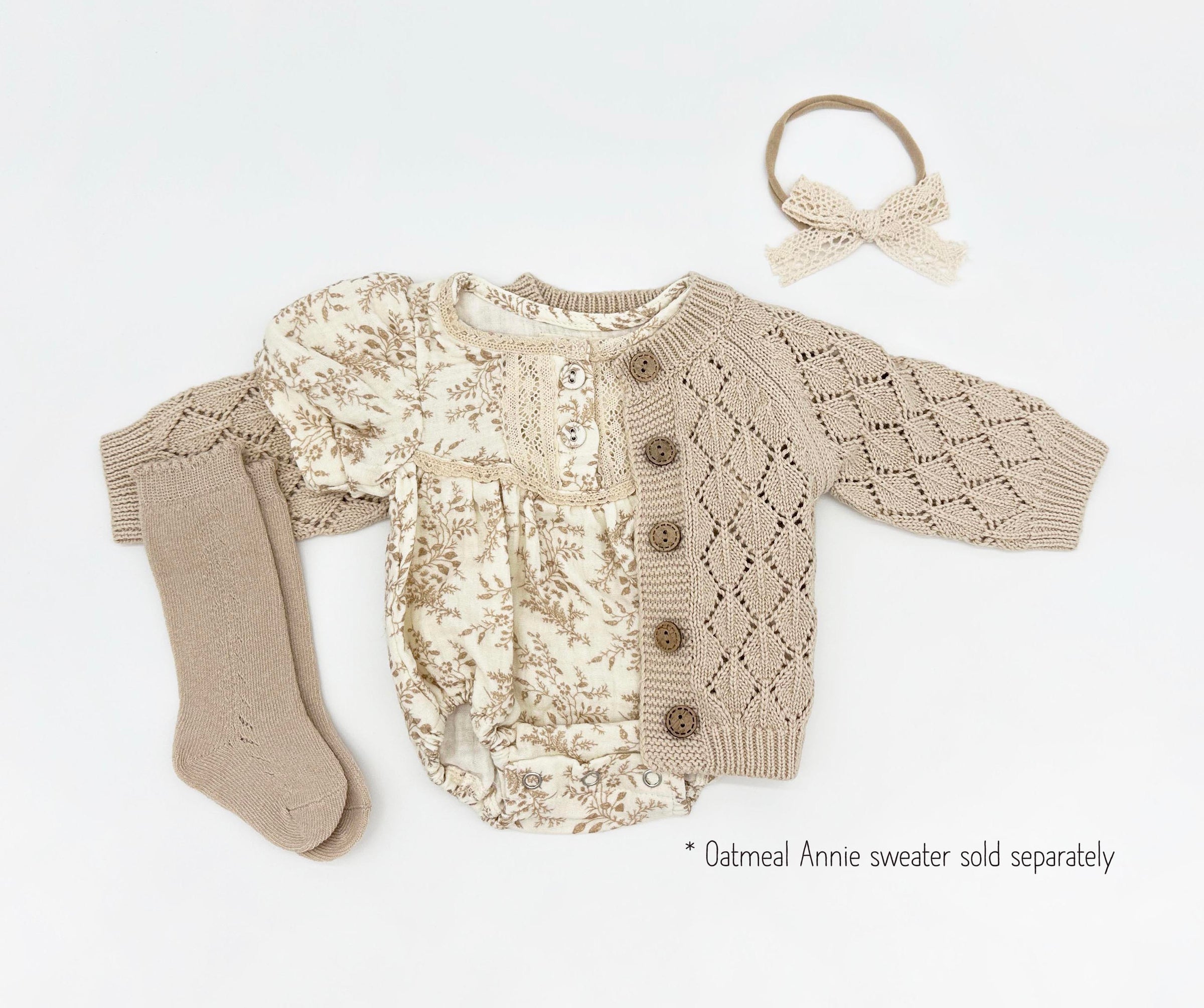 Elodie Short Sleeve Romper Set