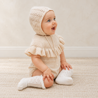 Esme Ruffle Top Romper