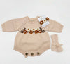 Flora Knitted Sweater Romper