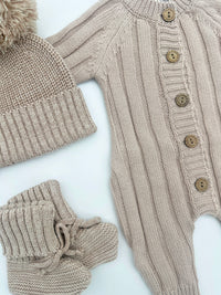 Milo Cotton Knit Jumpsuit 3pc SET |  FOG