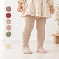 French Lace Cotton Tights