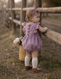 Gabriella Sleeveless Romper 3pc Set