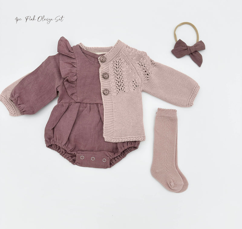 Plum Gabriella Romper Set