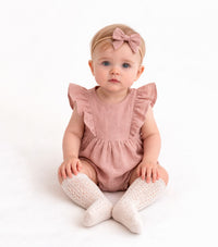Gabriella Sleeveless Romper 3pc Set