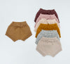 Baby Girl Drawstring Knit Diaper cover Bloomer