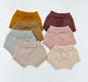 Baby Girl Drawstring Knit Diaper cover Bloomer