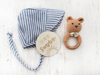 Nautical Bonnet with Visor