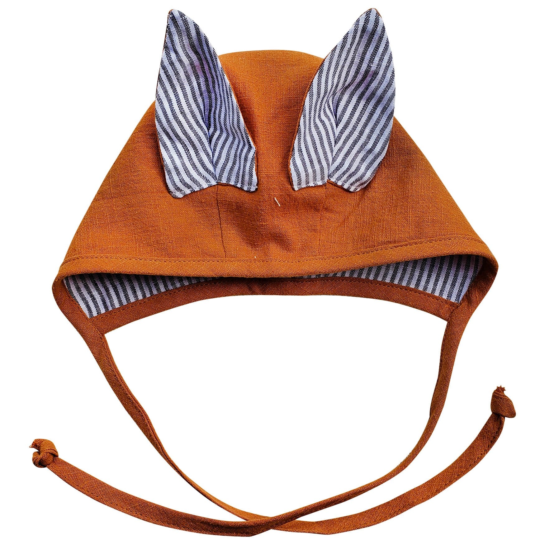Rustic Foxy Bonnet – Olive and Cradle