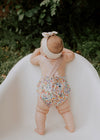 June Reversible Linen Romper