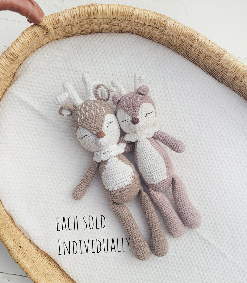 Crochet Sleepy Deer