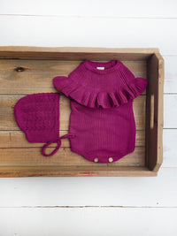 Esme Ruffle Top Romper