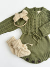 Knit Hair Bows